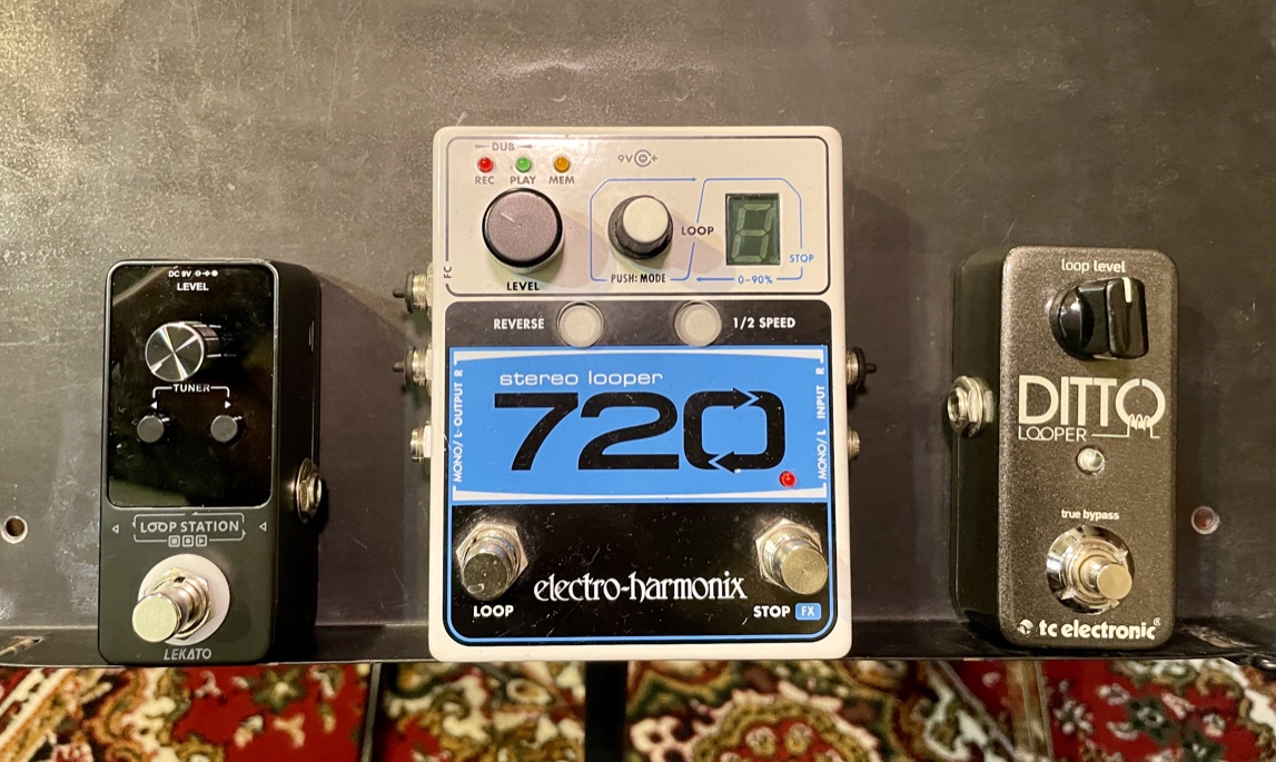 ELECTRO HARMONIX 720 Stereo Looper TC ELECTRONIC Ditto Looper LEKATO Loop Station