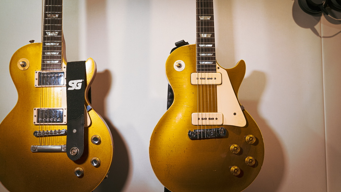 Gibson les paul gold top