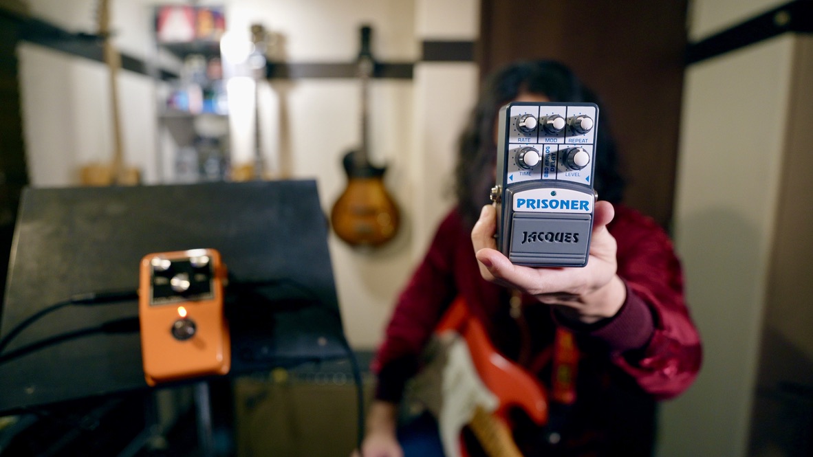 Tru-Fi Colordriver 9V Version Fuzz Overdrive Guitar Pedal Jacques Prisoner Delay Pedal