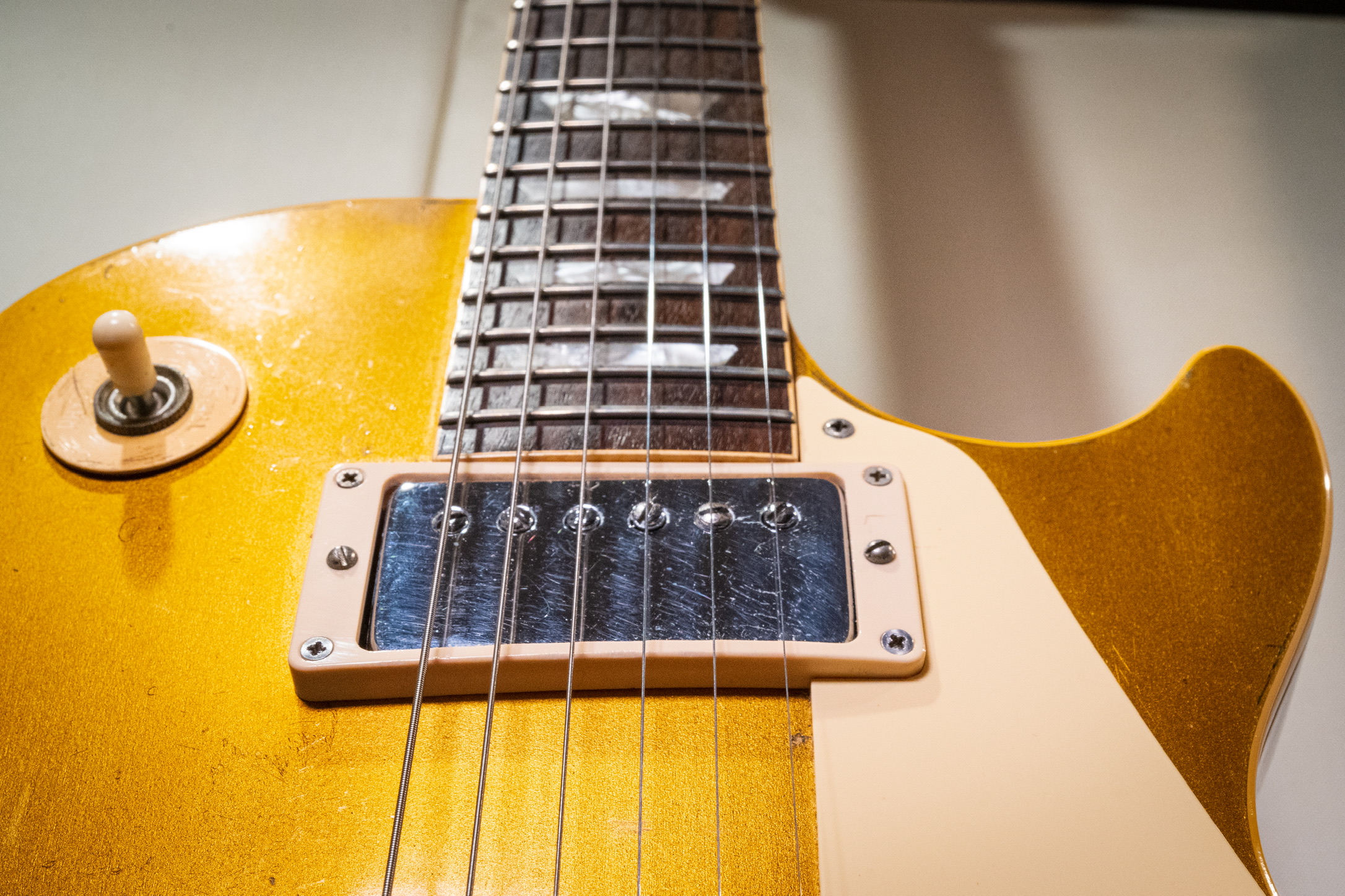 Gibson les paul gold top