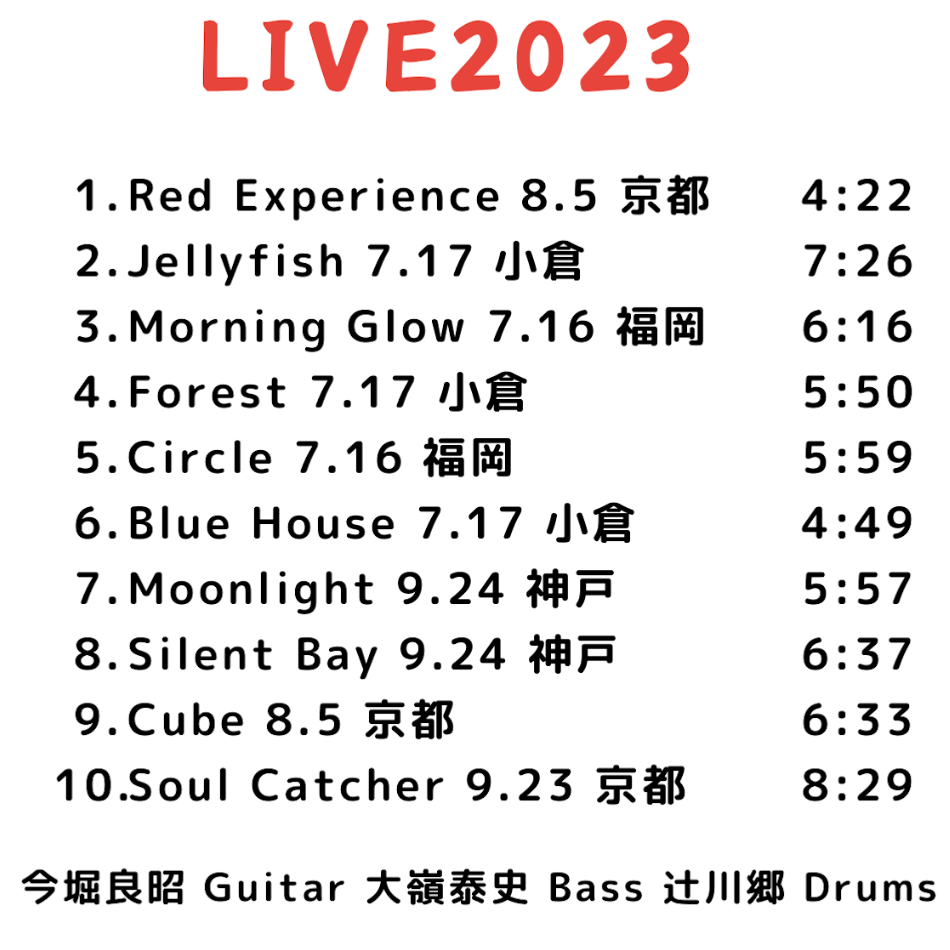 Live2023セットリスト